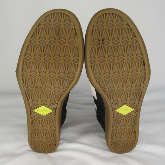 Sam Edelman BOLTON Black White Wedge Heel Sneaker Women's 8 - Picture 9 of 13